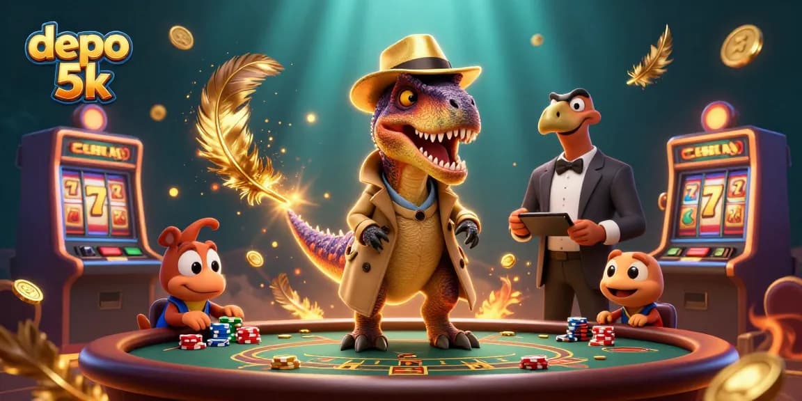 Experience thrilling gameplay at depo 5k's blackjack table with unique characters and dynamic elements.