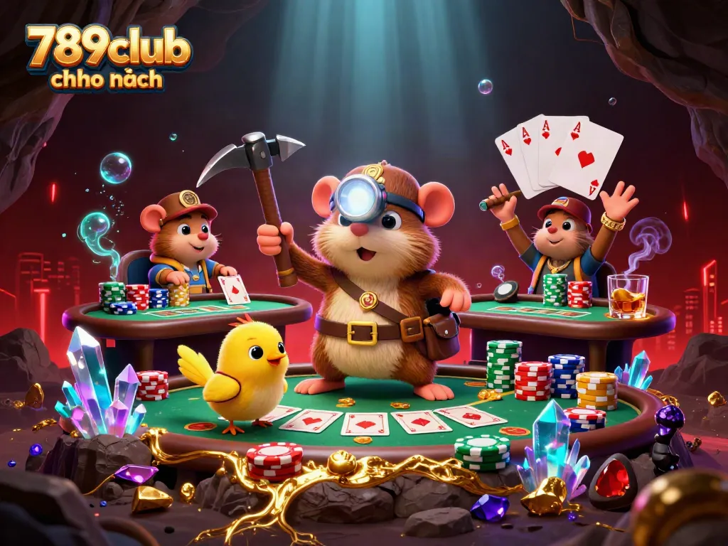 Experience gaming excitement at 789club chính hãng with thrilling poker tables and adventure-filled scenes.