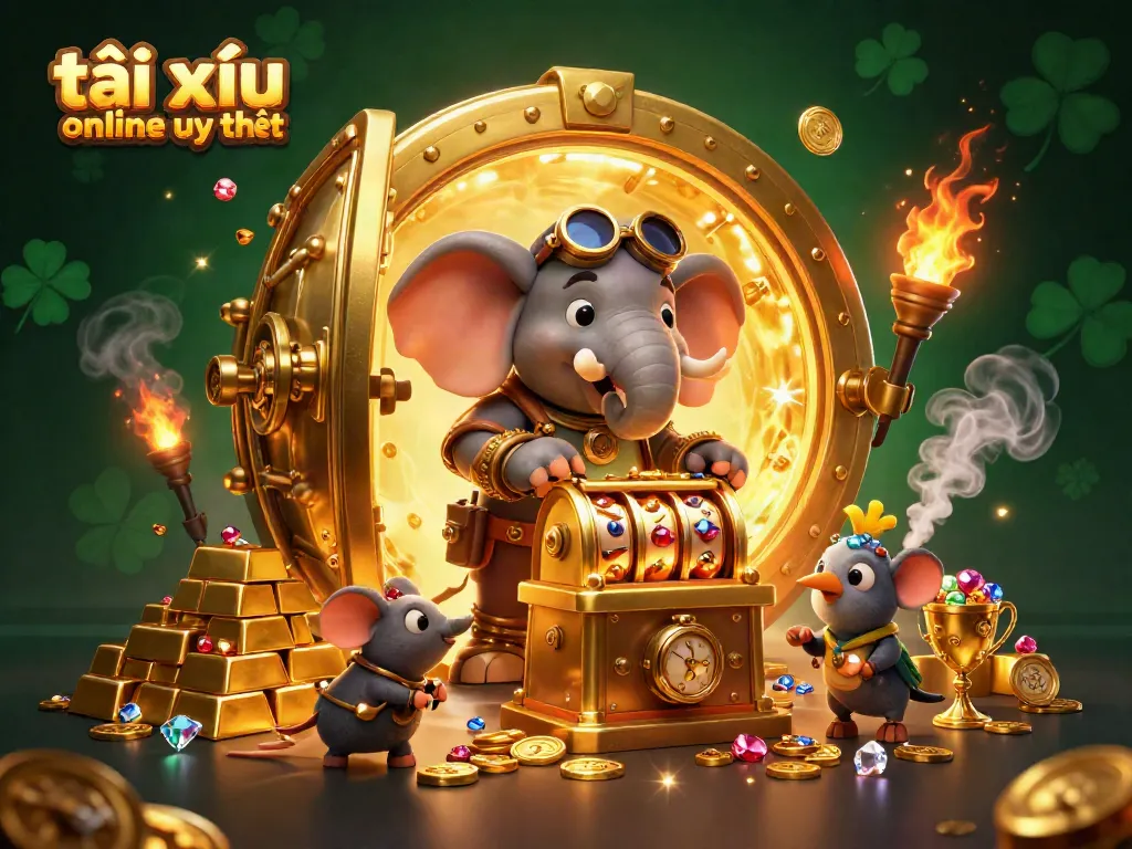 Spin for prizes like tài xỉu online uy tín with steampunk elements and treasure.