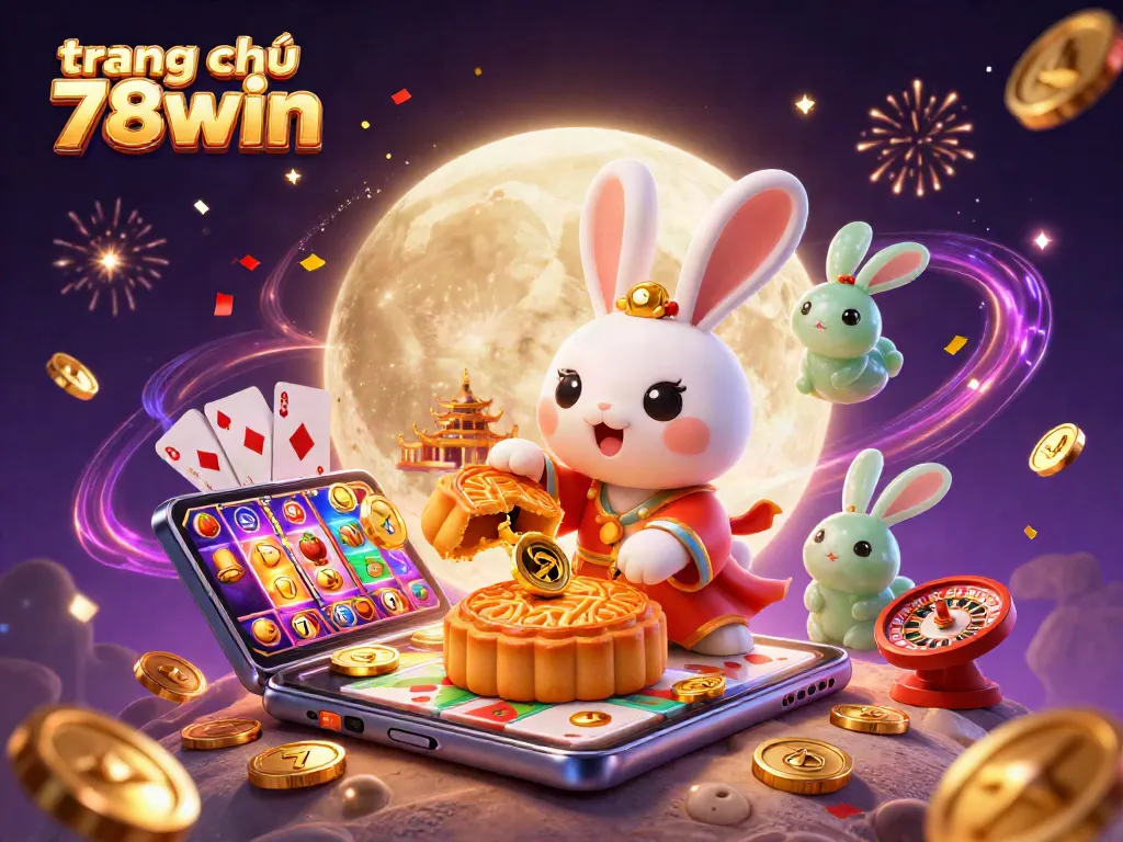 Experience the excitement of gameplay at trang chủ 78win with a vibrant casino-themed illustration.