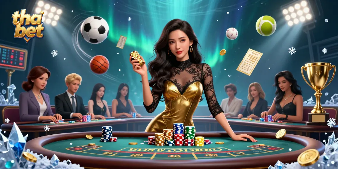 Experience tha bet with exclusive baccarat gameplay in a high-stakes casino scene