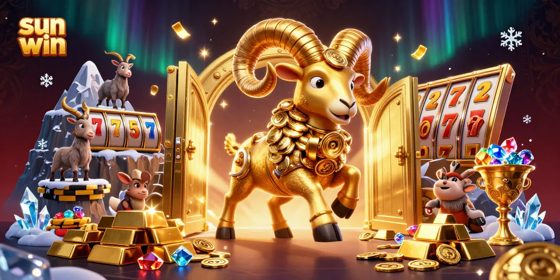 Experience thrilling wins with sun win in an ultra-detailed casino illustration full of riches.