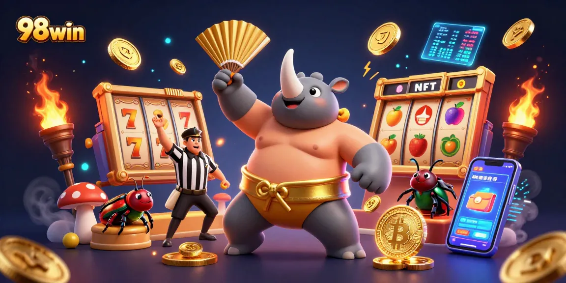 Experience exciting gameplay at 98win with rich slot visuals and vibrant characters.