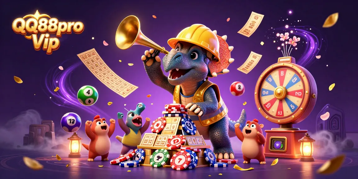 Experience thrilling gameplay with QQ88pro Vip at a vibrant casino, featuring exciting game elements.